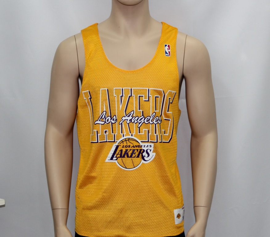 Купить Майка двусторонняя Mitchell & Ness Lakers | Lakers M&N в Москве или заказать доставку на Slamdunk.su